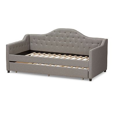 Baxton Studio Perry Modern Daybed & Trundle
