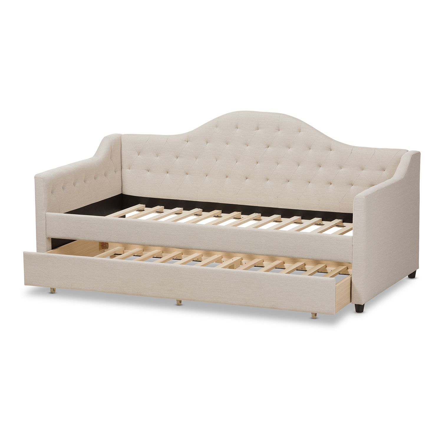 Baxton Studio Perry Modern Daybed & Trundle