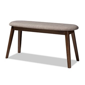 Baxton Studio Mid-Century Bench