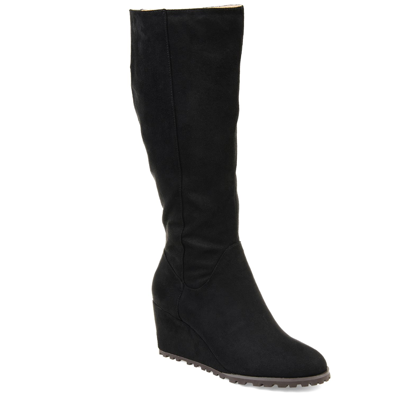 journee wedge boots