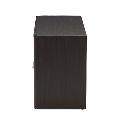 Baxton Studio Modern White 2-Drawer TV Stand