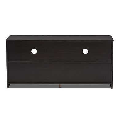 Baxton Studio Modern White 2-Drawer TV Stand