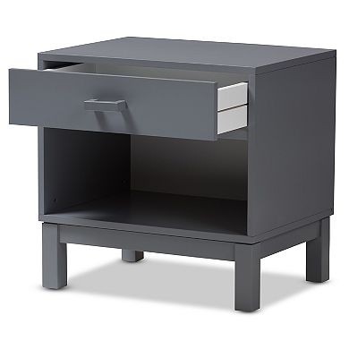 Baxton Studio Modern Nightstand
