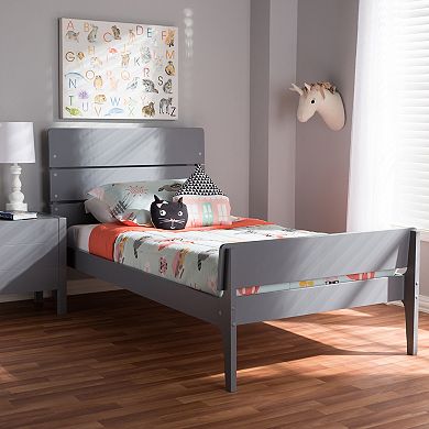 Baxton Studio Modern Twin Platform Bed