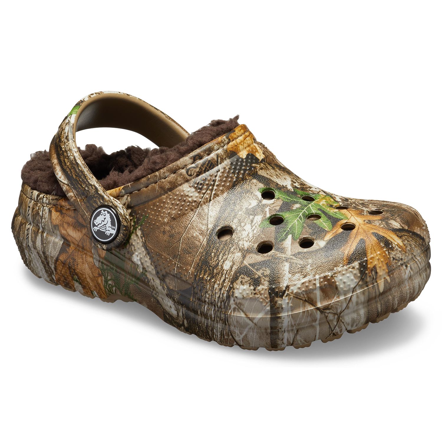 crocs classic fuzz lined adult clogs