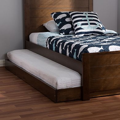Baxton Studio Modern White Twin Trundle