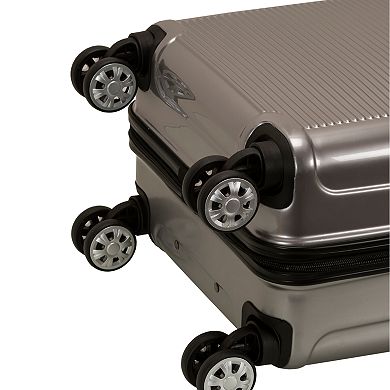 Rockland 3-Piece Hardside Spinner Luggage Set
