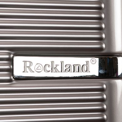 Rockland 3-Piece Hardside Spinner Luggage Set