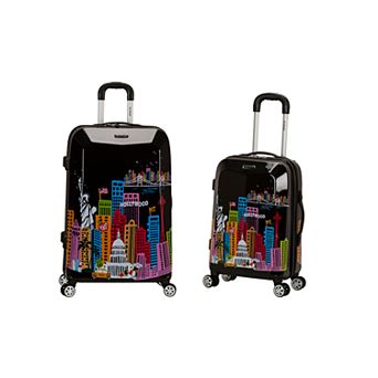 Rockland 2 pc Hardside City Spinner Luggage Set