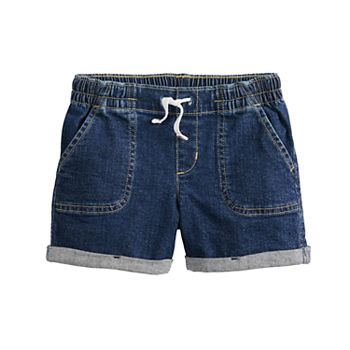 Girls 4-12 Jumping Beans® Rolled-Cuff Denim Shorts