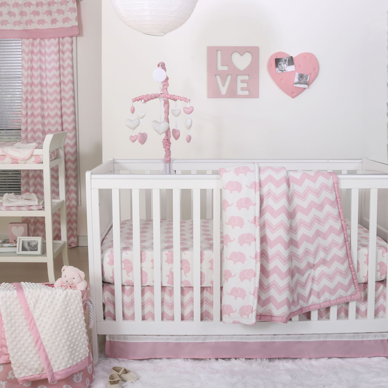peanut shell crib set