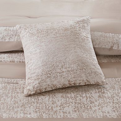 Madison Park 7-piece Elicia Chenille Jacquard Comforter Set