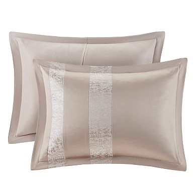 Madison Park 7-piece Elicia Chenille Jacquard Comforter Set