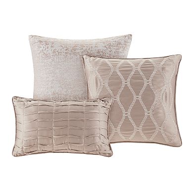 Madison Park 7-piece Elicia Chenille Jacquard Comforter Set