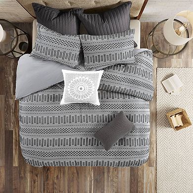 INK+IVY Rhea Cotton Jacquard Comforter Set
