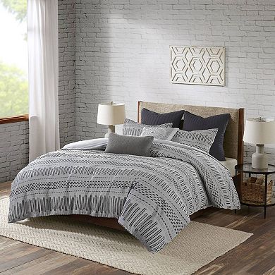 INK+IVY Rhea Cotton Jacquard Comforter Set