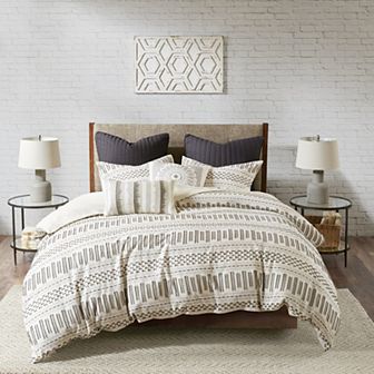INK+IVY Rhea Jacquard Cotton Comforter Set with Shams