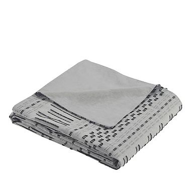 INK+IVY 3-piece Rhea Cotton Jacquard Duvet Cover Set