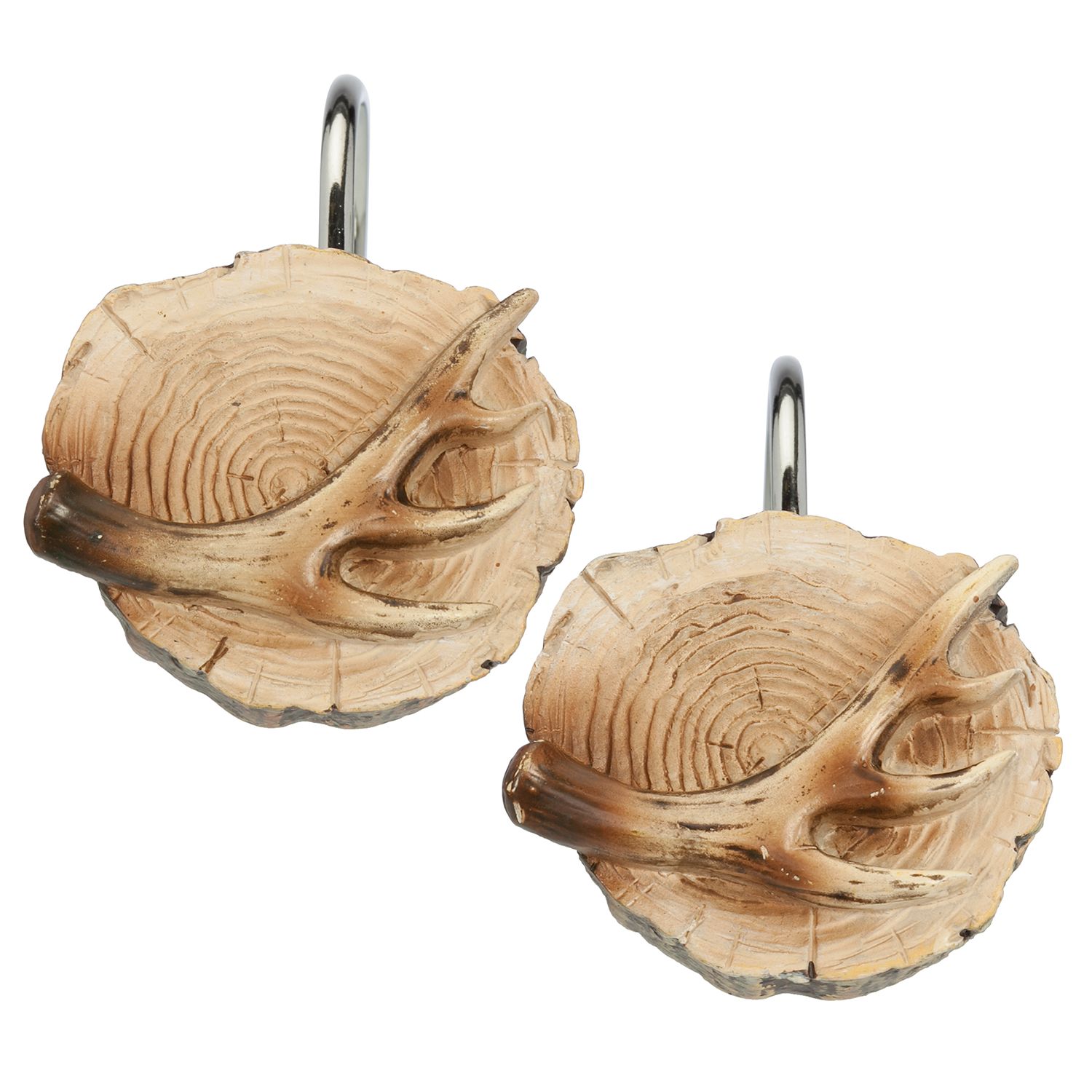 Image for Hautman Brothers Back Bay Moose Shower Curtain Hooks at Kohl's.
