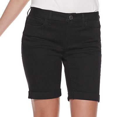 Juniors SO Low Rise Bermuda Shorts