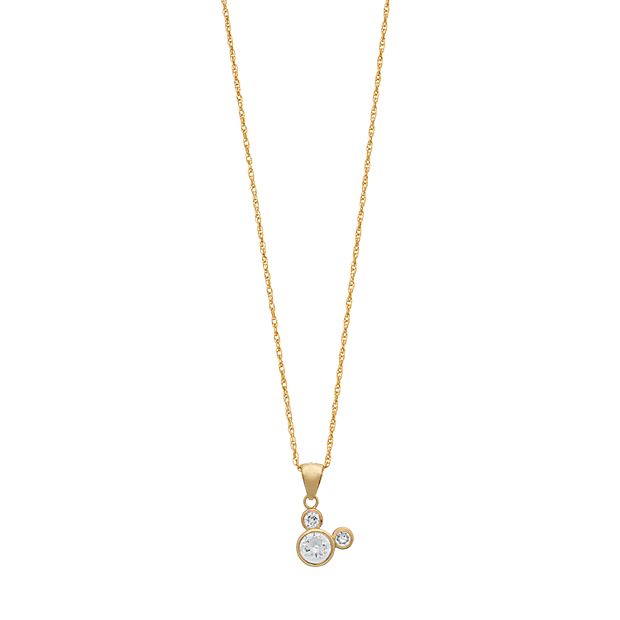 Mickey mouse sale necklace kohls