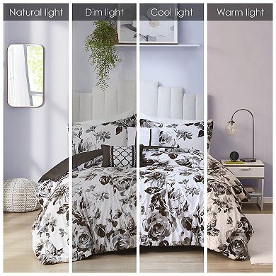 Intelligent Design Renee Floral Print Comforter Set