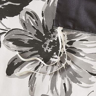 Intelligent Design Renee Floral Print Duvet Cover Set