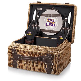 Picnic Time LSU Tigers Champion Picnic Basket Set
