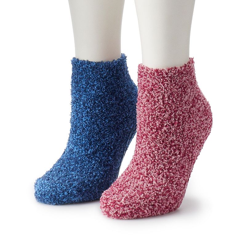 UPC 042825698680 product image for Women's Dr. Scholl's 2-Pair Soothing Spa Low-Cut Slipper Socks, Size: 9-11, Pink | upcitemdb.com