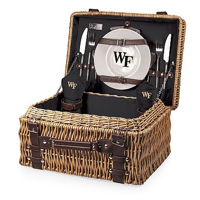 Picnic Time Wake Forest Demon Deacons Champion Picnic Basket Set