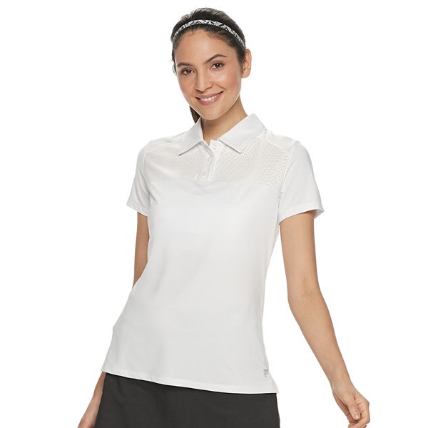 Women's FILA SPORT® Mesh Yoke Golf Tee