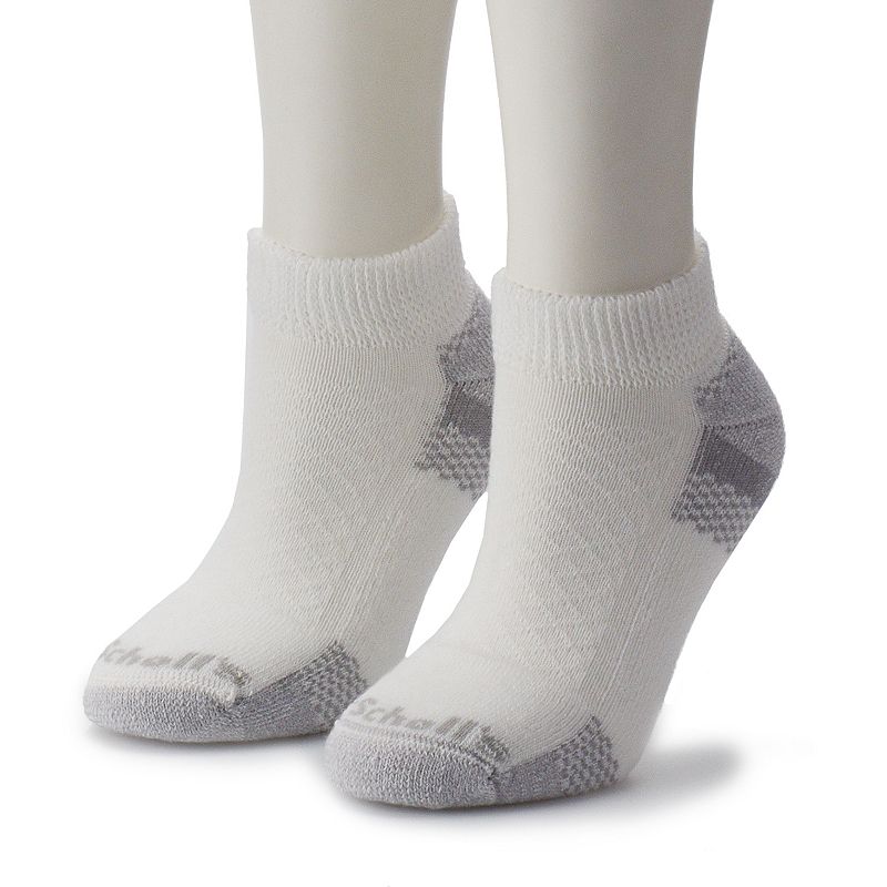 UPC 042825681217 product image for Women's Dr. Scholl's Advanced Relief 2-pk. Low-Cut Socks, Size: 9-11, White | upcitemdb.com
