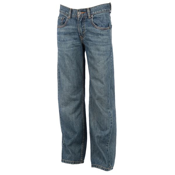 Levi's Boy's Youth 569 Regular Loose Straight Mid Rise Denim Jeans Pants 