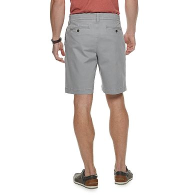 Men's Sonoma Goods For Life™ Regular-Fit Stretch 9-inch Twill Flat-Front Shorts