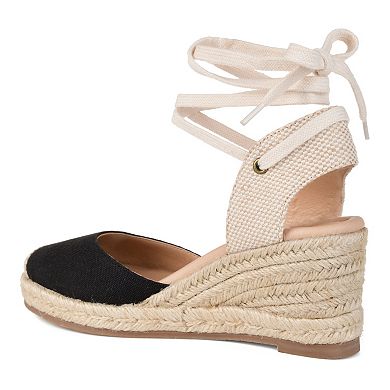 Journee Collection Monte Women's Espadrille Wedges