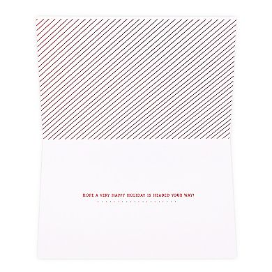 Hallmark Signature Christmas Train Christmas Card