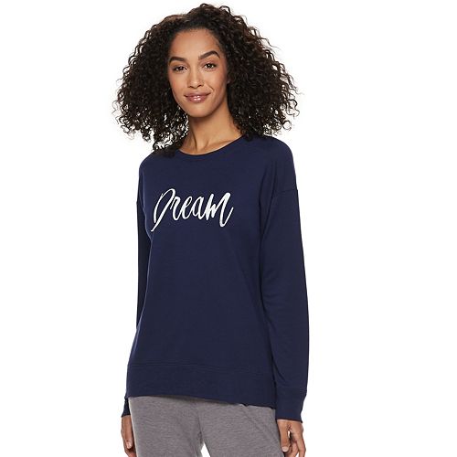 Women's SONOMA Goods for Life™ Crewneck Sleep Sweatshirt