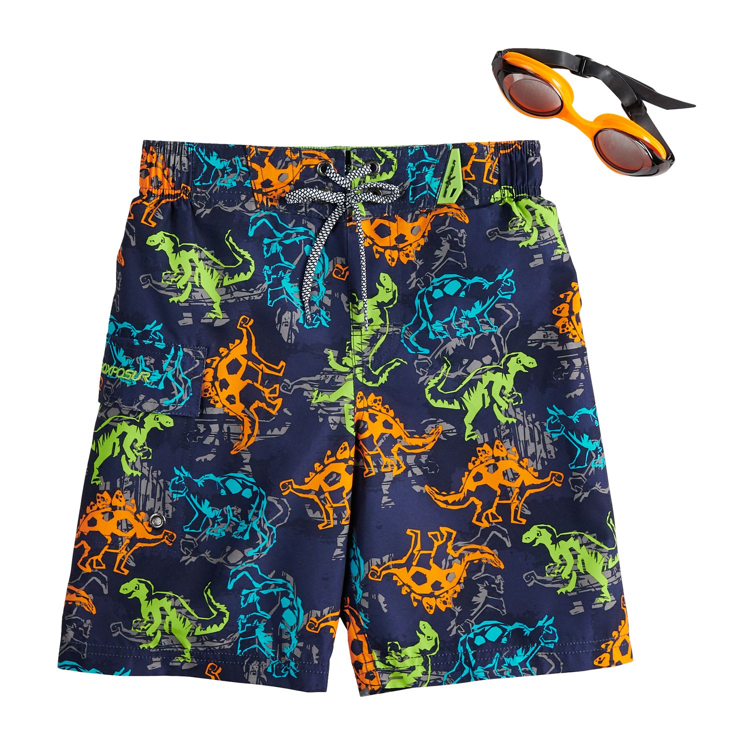 boys dinosaur swim shorts
