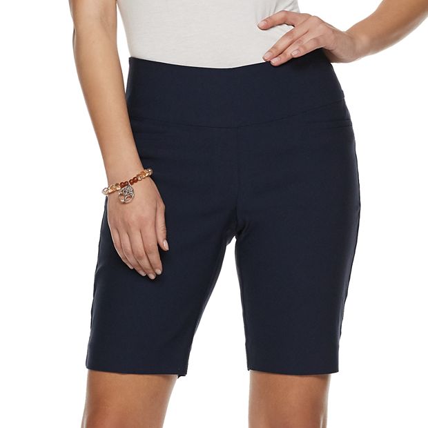 Women s Apt. 9 Tummy Control Millenium Pull On Bermuda Short