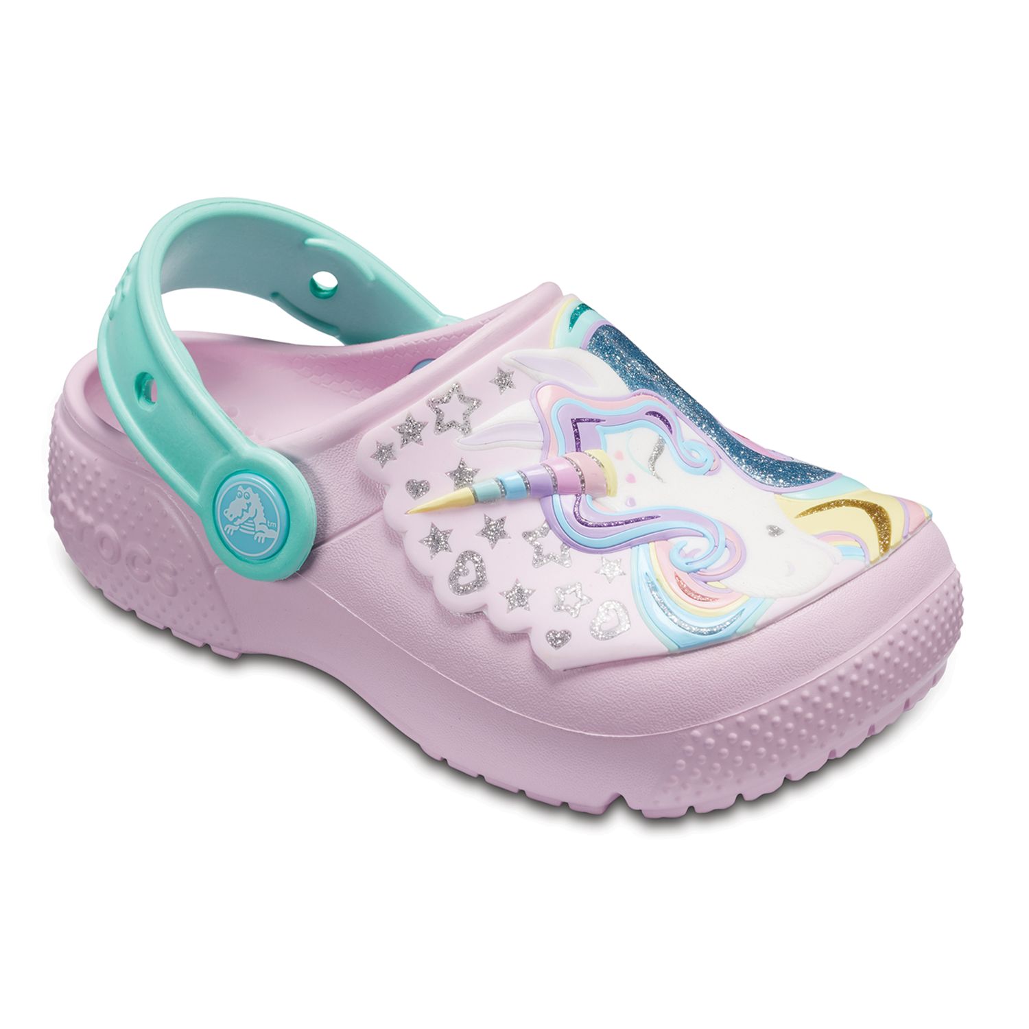 unicorn crocs size 11