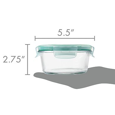 OXO Good Grips 2-Cup Smart Seal Glass Round Container