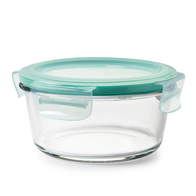 OXO Good Grips 4-Cup Smart Seal Glass Round Container, Color