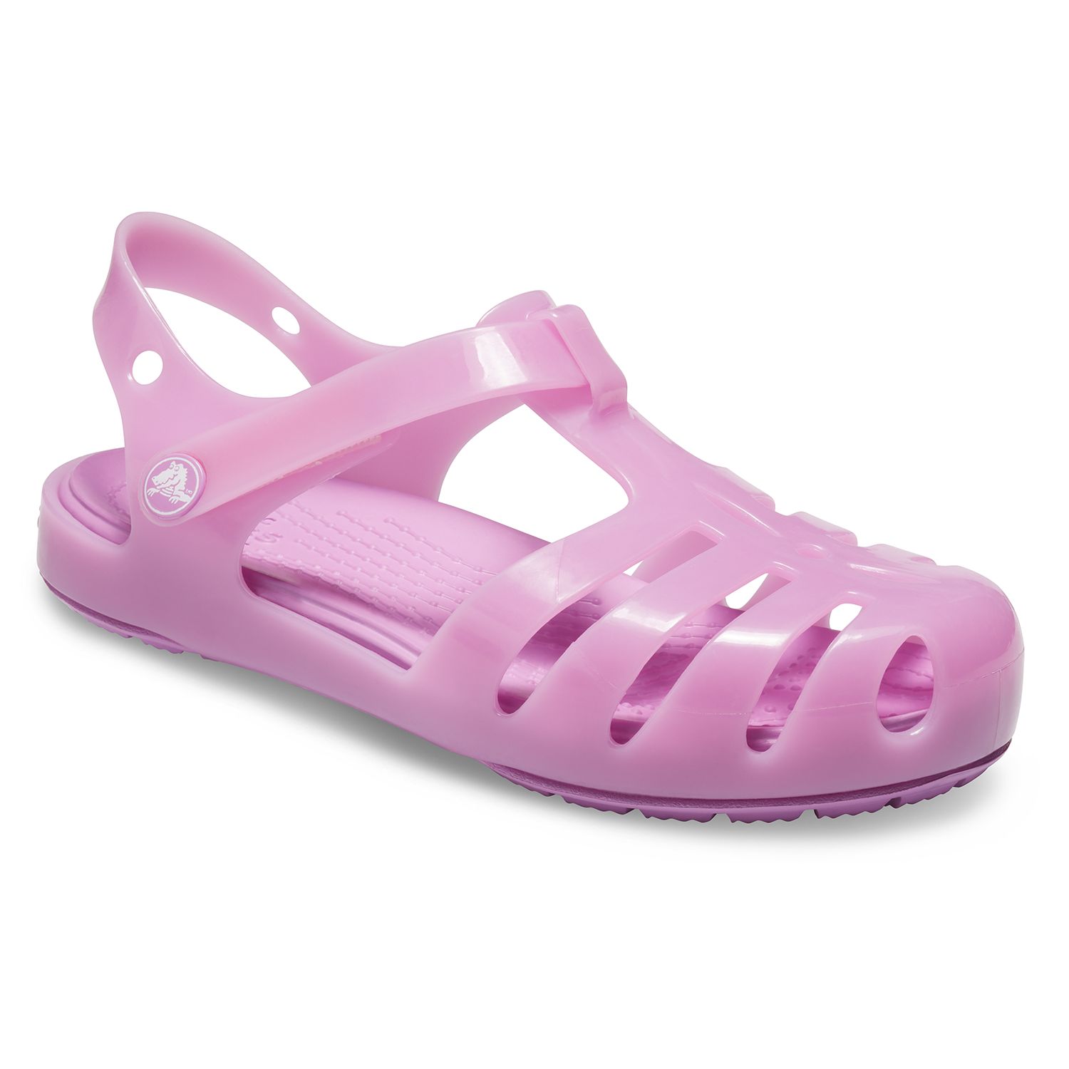 girls croc sandals