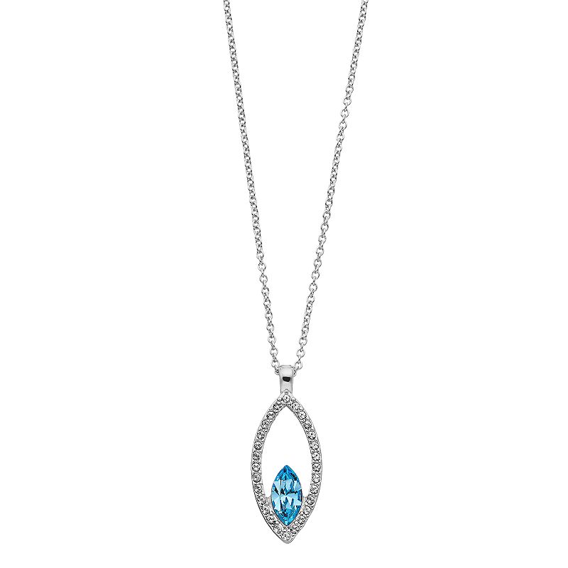 81186594 Brilliance Crystal Marquise Pendant Necklace, Wome sku 81186594