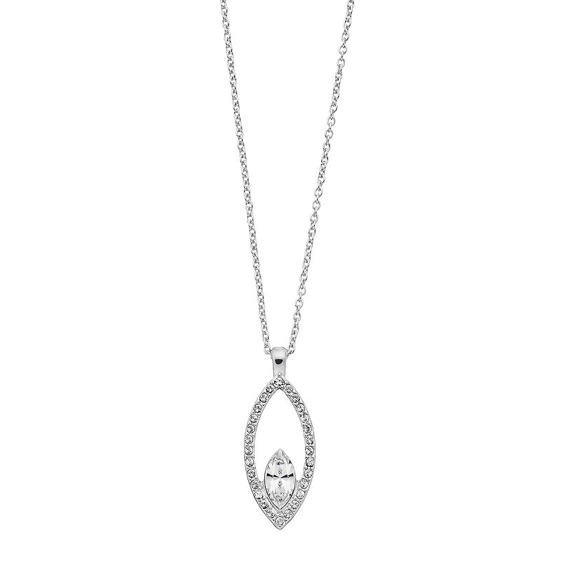 73937503 Brilliance Crystal Marquise Pendant Necklace, Wome sku 73937503