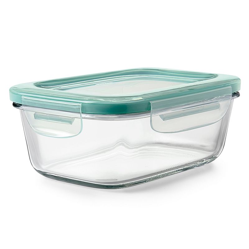 OXO Good Grips 3.5-Cup Smart Seal Glass Rectangle Container, Color