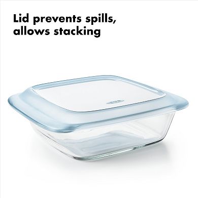 OXO Good Grips Glass 2-Qt. Baking Dish With Lid
