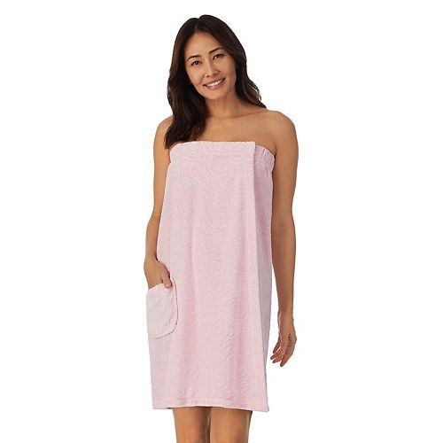 Women's Stan Herman Textured Terry Shower Wrap