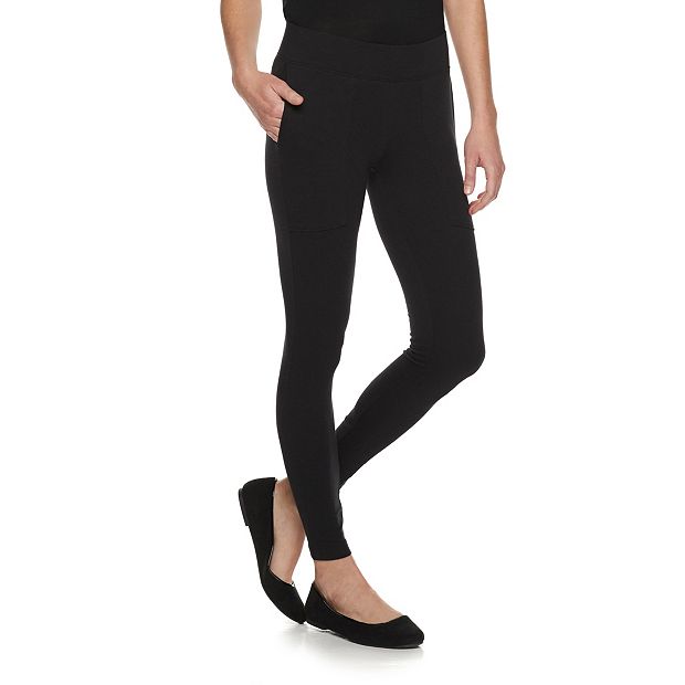 Hue on sale black leggings