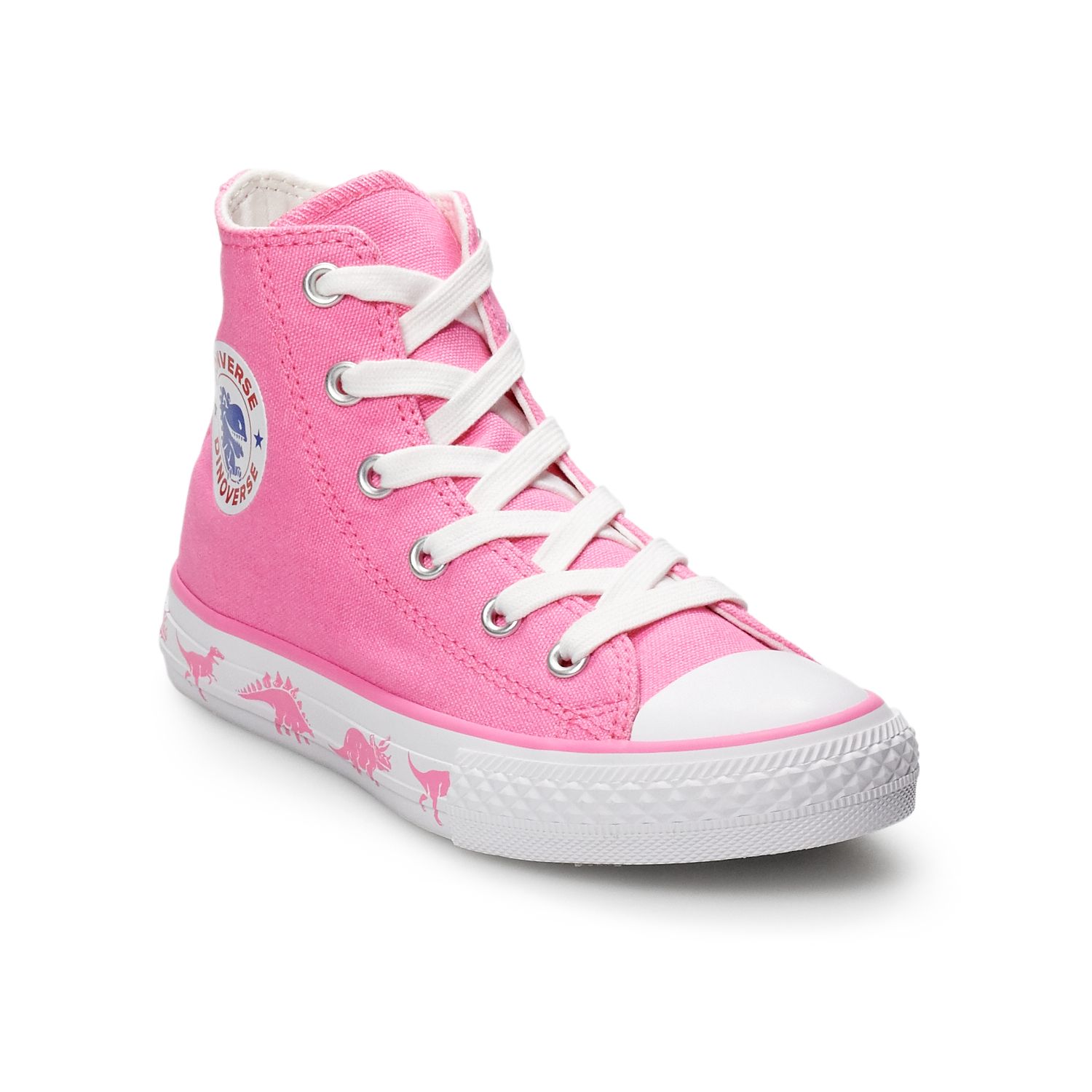 girls dinosaur converse